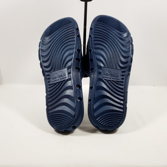 RocSoc TECS Women's PVC Slide Sandal Navy Blue 11M - Picture 3 of 4